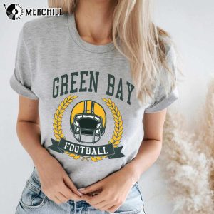 Green Bay Packers Football Sweatshirt Retro 80s Vintage Style NFL Crewneck 4