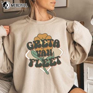 Groovy Greta Van Fleet Floral Shirt 2023 Starcatcher World Tour