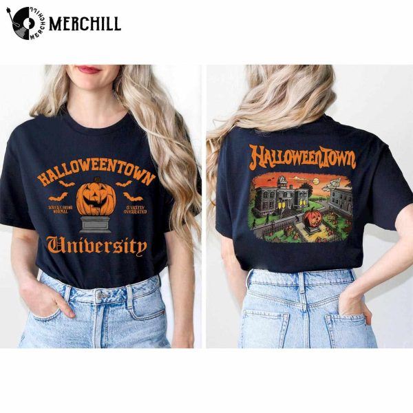 Halloweentown University Front and Back Sweatshirt Halloween Party
