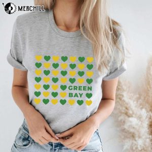 Heart Green Bay Sweatshirt Green Bay Wisconsin Sports Fan Gift 4