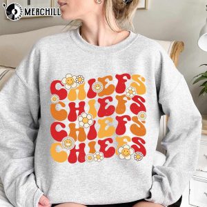 KC Chiefs Sweatshirt Floral Chiefs Shirt