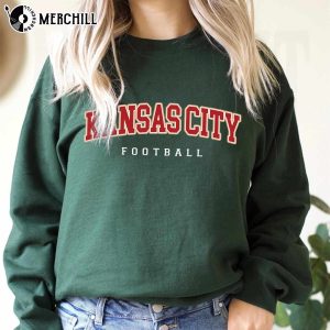 Kansas City Football Sweatshirt Kansas City Chiefs Retro Style 4