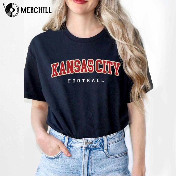 Kansas City Football Sweatshirt Kansas City Chiefs Retro Style