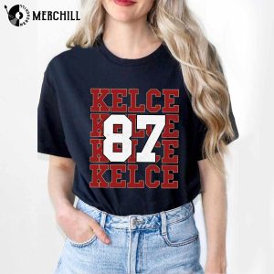 Kelce 87 Shirt Kansas City Football 3