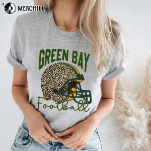 Leopard Green Bay Football Sweatshirt Trendy Packers Fan Gift 4