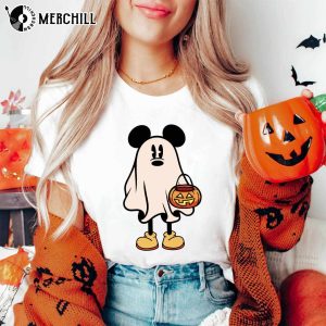 Mickey Ghost Halloween Shirt Mickeys Not So Scary Halloween 3