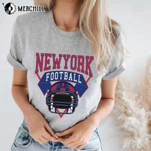 New York Football Sweatshirt Vintage New York Crewneck 4