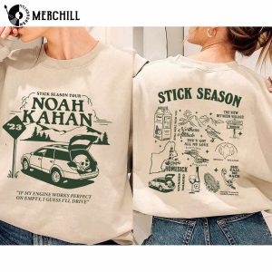 Noah Kahan Shirt Noah Stick Season 2023 Tour
