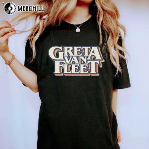 Retro Greta Van Fleet Shirt Dream In Gold Tour 2023 Sweatshirt