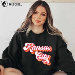 Retro Kansas City Football Shirt Football Fan Gifts 3