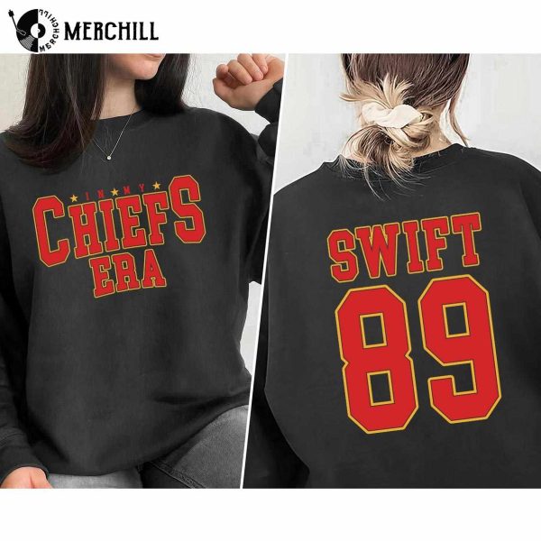 Taylor Swift Chiefs Jersey Sweatshirt Travis Kelce and Taylor Swift Merch