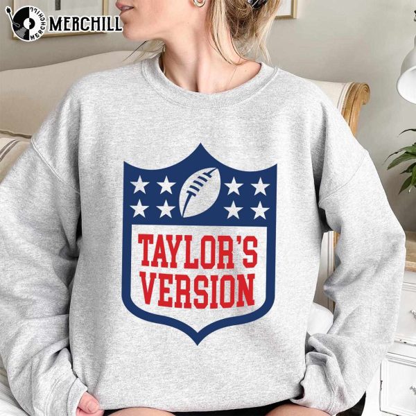 Taylor’s Version Shirt Travis and Taylor Funny Football Party Gift