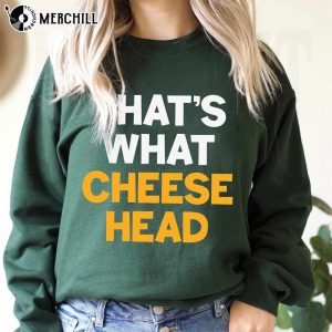 Thats What Cheese Head Green Bay Packers T Shirt 4