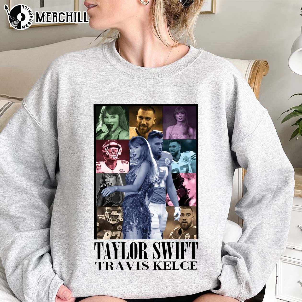 Travis Kelce The Eras Tour Sweatshirt Vintage Travis Kelce Shirt