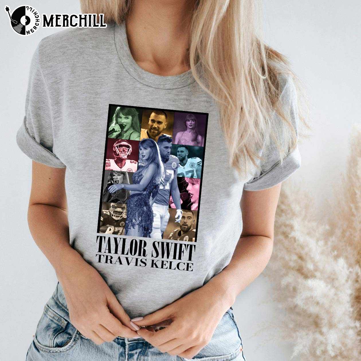 Taylor Swift Eras Tour Official Merchandise Beige T-shirt XL BRAND