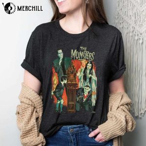 The Munster Tv Series Halloween Party Sweatshirt 4