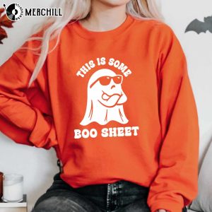 This Is Some Boo Sheet Sweatshirt Funny Halloween Ghost 3