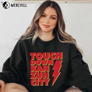 Touch Down Kan Zuh City Shirt Kansas City Football Sweatshirt