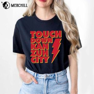 Touch Down Kan Zuh City Shirt Kansas City Football Sweatshirt 4