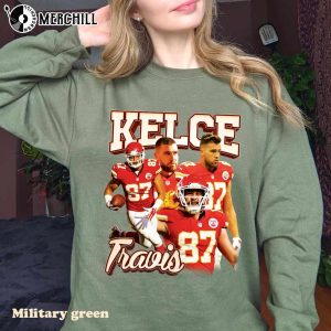 Travis Kelce 87 Shirt Kansas City Football Fan Gift