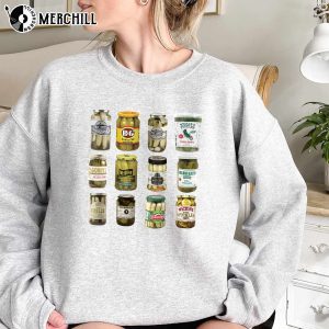 Vintage Canned Pickles Shirt Funny Pickle Lovers Tshirt 2