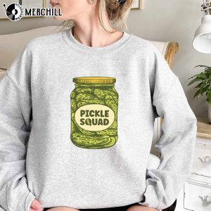 Vintage Pickle Squad Sweatshirt Pickle Lovers Hoodie