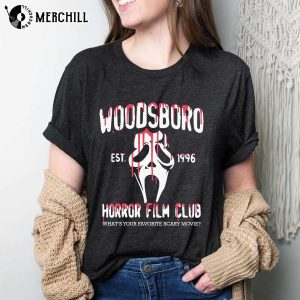 Woodsboro Horror Film Club Shirt Screm Ghost 2