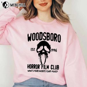 Woodsboro Sweatshirt 90s Horror Movie Tee 2