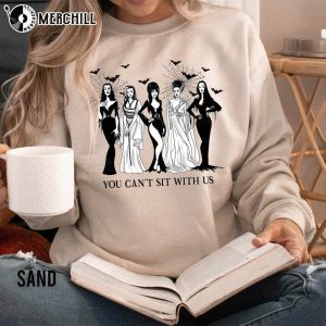You Cant Sit With Us Halloween Witches Sweatshirt