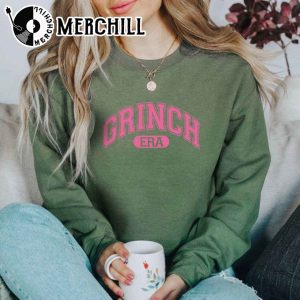 Grinch Era Sweatshirt Funny Christmas Party Shirt