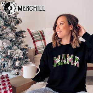 Grinch Mama Christmas Sweatshirt Mother Christmas Gift 3