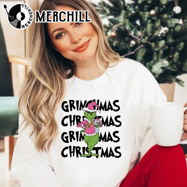 Grinchmas Sweatshirt Christmas Party Gift