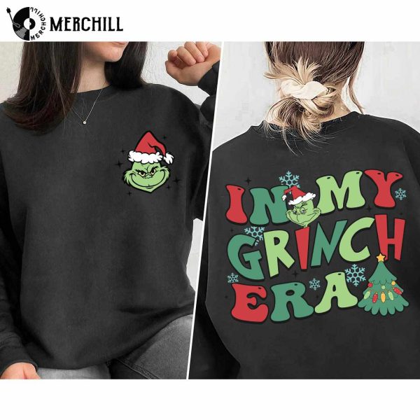 In My Grinch Era Hoodie Grinch Adult Shirt