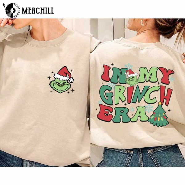 In My Grinch Era Hoodie Grinch Adult Shirt