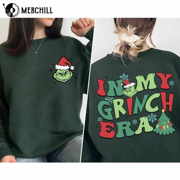 In My Grinch Era Hoodie Grinch Adult Shirt