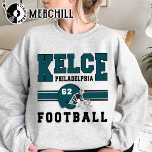 Jason Kelce Philadelphia Helmet Sweatshirt Eagles Gift for Fans