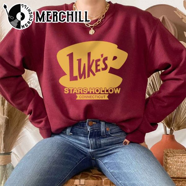 Luke’s Diner Stars Hollow Sweatshirt and Hoodie Gilmore Girls Shirt