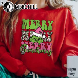 Merry Grinchmas Sweatshirt Funny Christmas Gift 5