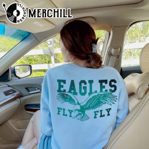 Philadelphia Football Sweatshirt Eagles Fly Fly