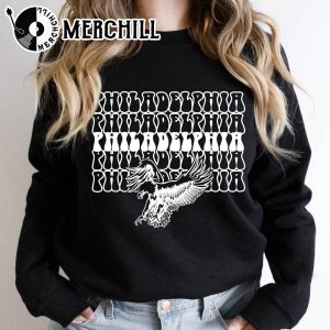 Philadelphia Eagles Vintage Sweatshirt Phillies Tshirt - Happy Place for  Music Lovers