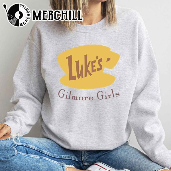 Retro Lukes Diners Sweatshirt Gilmore Girls Shirt