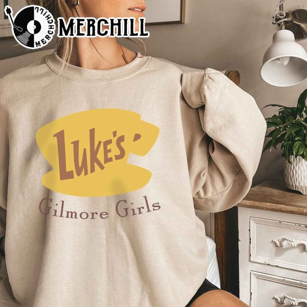 Retro Lukes Diners Sweatshirt Gilmore Girls Shirt