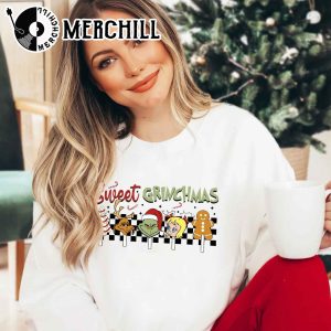 Sweet Grinchmas Sweatshirt Grinch Shirts for Adult 3
