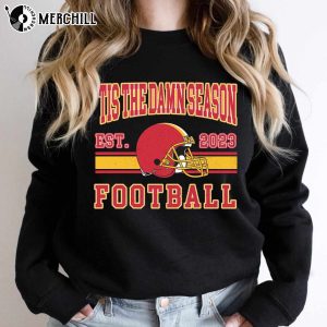 Tis The Damn Season Sweatshirt Taylor Football Shirt 3