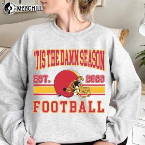 Tis The Damn Season Sweatshirt Taylor Football Shirt