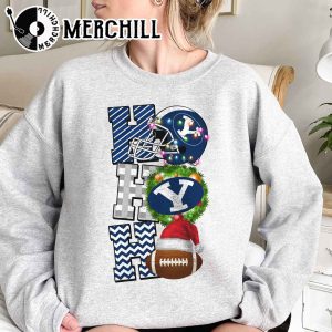 BYU Cougars Football Christmas Sweatshirt Christmas Game Day Shirt 3