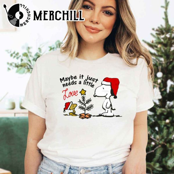 Charlie Brown Christmas Tree Shirt Snoopy Christmas Gift
