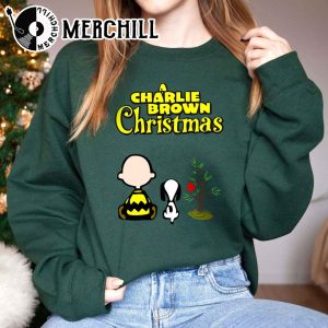Charlie Brown Tree Shirt Christmas Snoopy Gifts