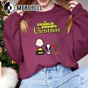 Charlie Brown Tree Shirt Christmas Snoopy Gifts 3