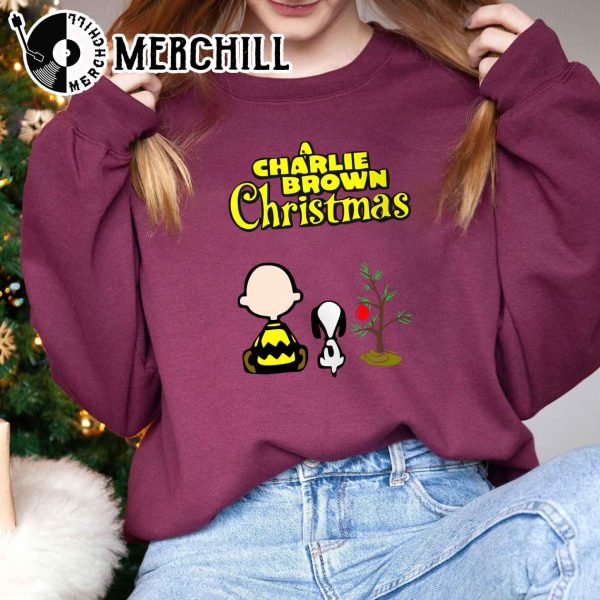 Charlie Brown Tree Shirt Christmas Snoopy Gifts